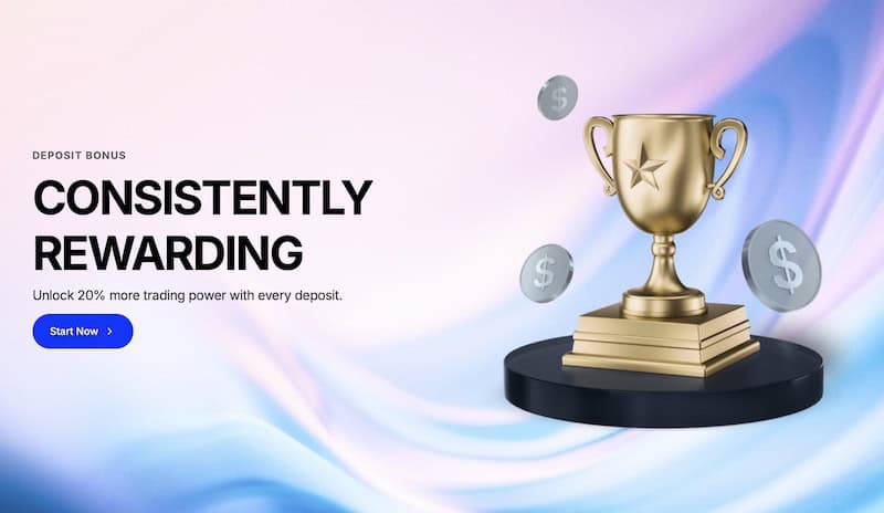 Bullwaves - 20% Deposit Bonus